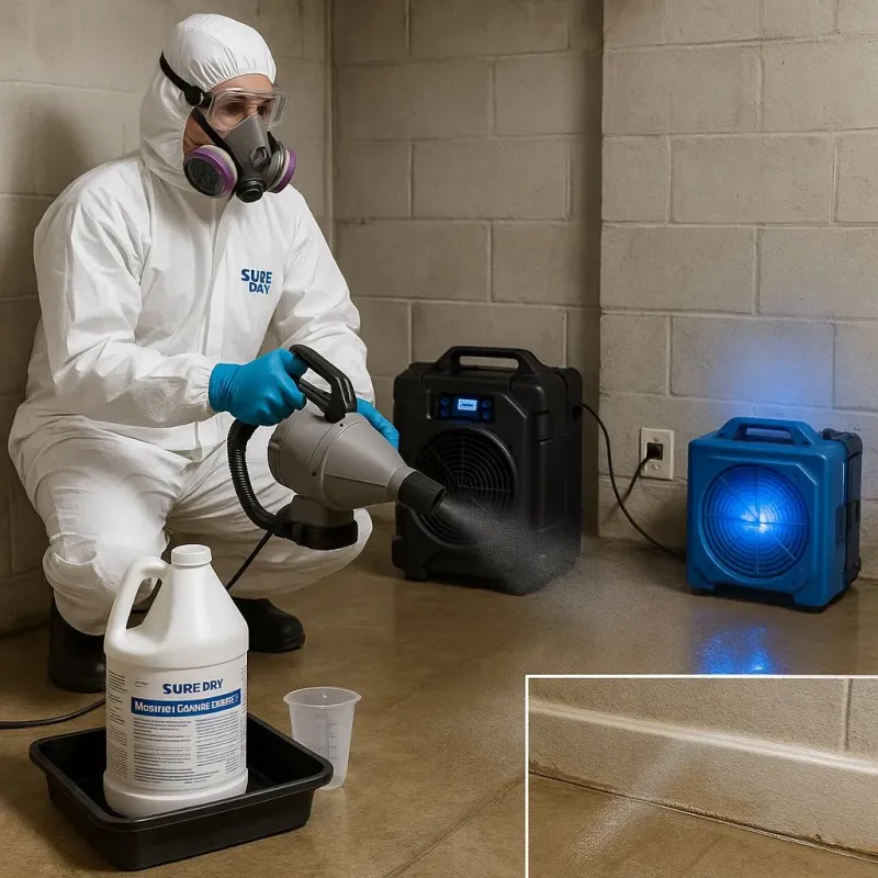Sanitization and Odor Removal process in Lake Orion, MI