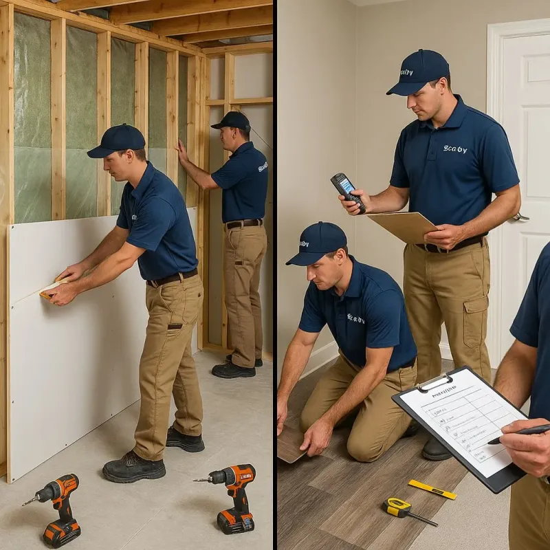 Repairs and Reconstruction process in Lake Orion, MI