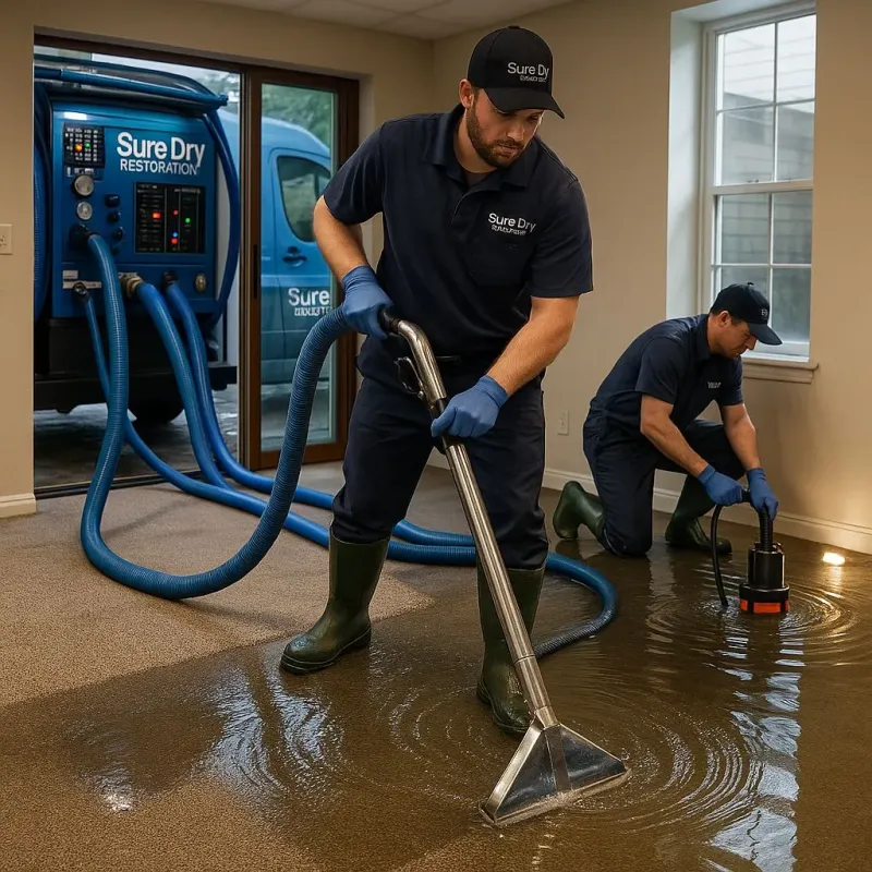 Water Extraction and Removal process in Lake Orion, MI